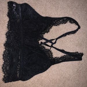 Black bralette